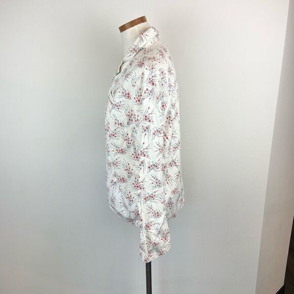 Boden Cotton Polka Dot Pajama Top - Picture 4 of 6